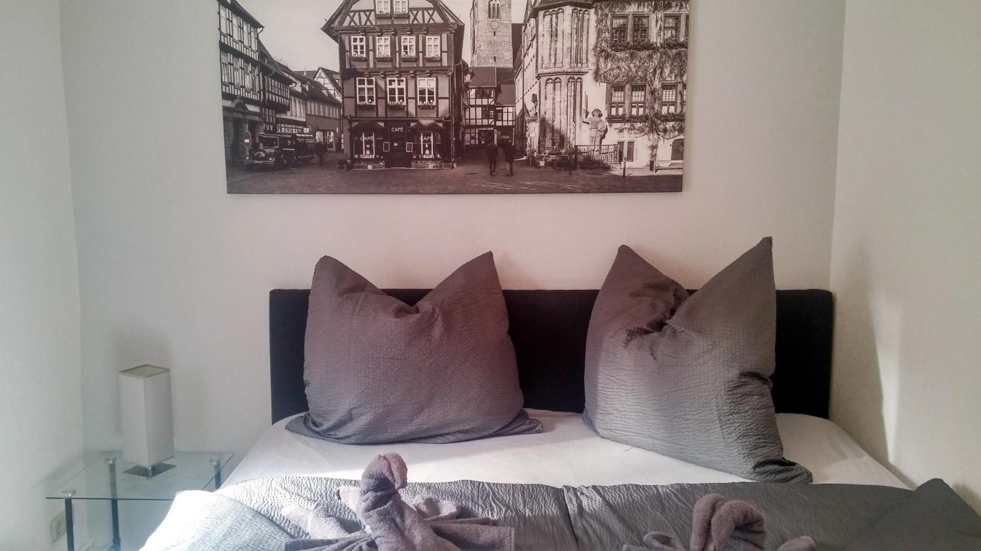 Ferienwohnung zum rost'gen Potte III Quedlinburg Exterior foto