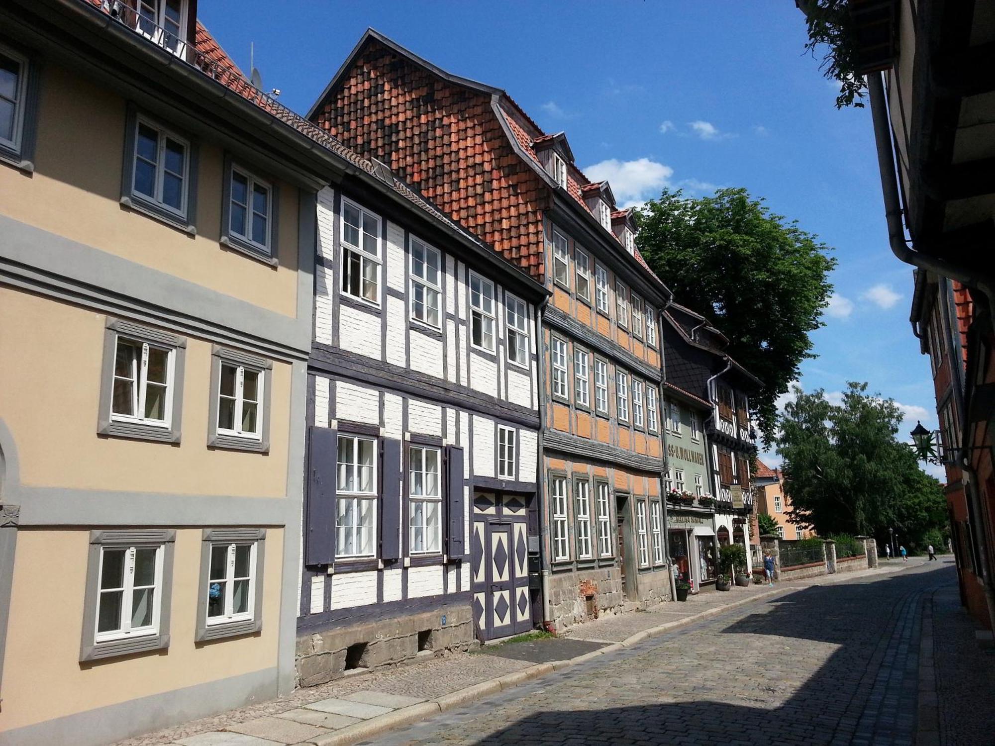 Ferienwohnung zum rost'gen Potte III Quedlinburg Exterior foto