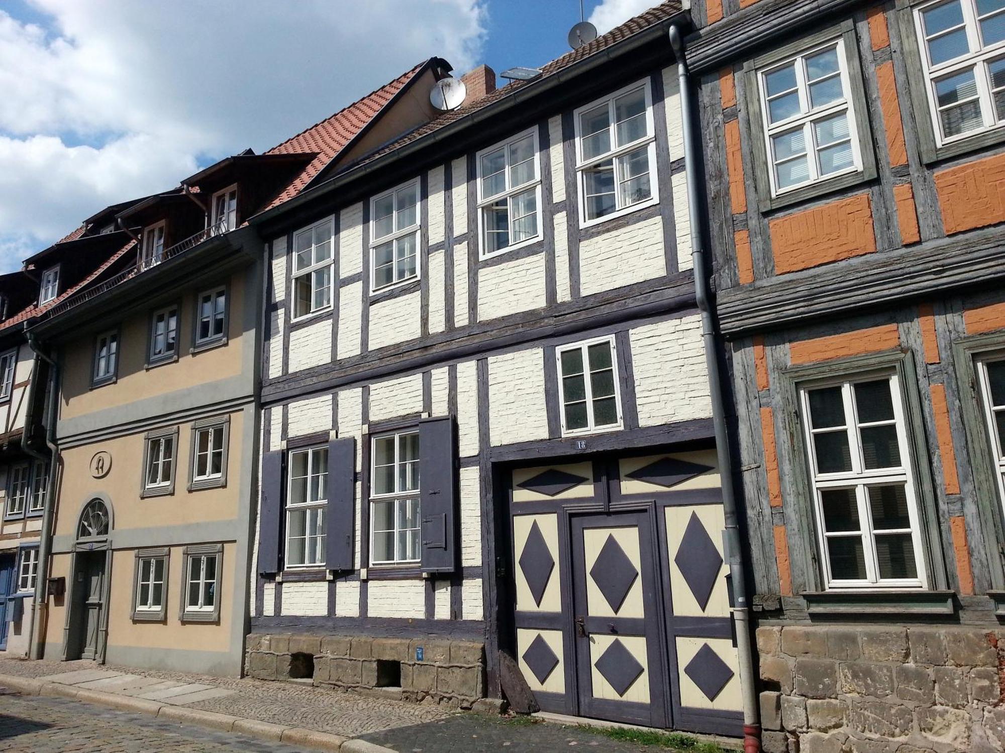 Ferienwohnung zum rost'gen Potte III Quedlinburg Exterior foto