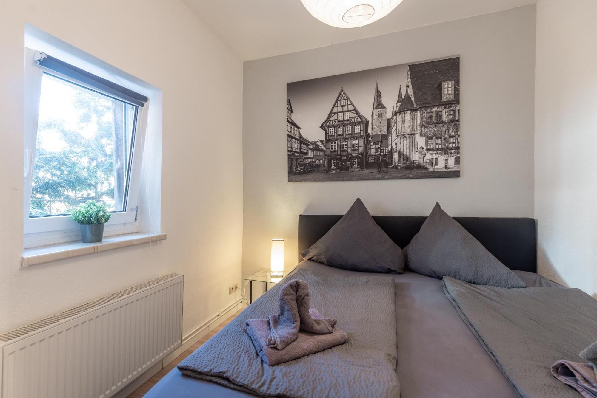 Ferienwohnung zum rost'gen Potte III Quedlinburg Exterior foto